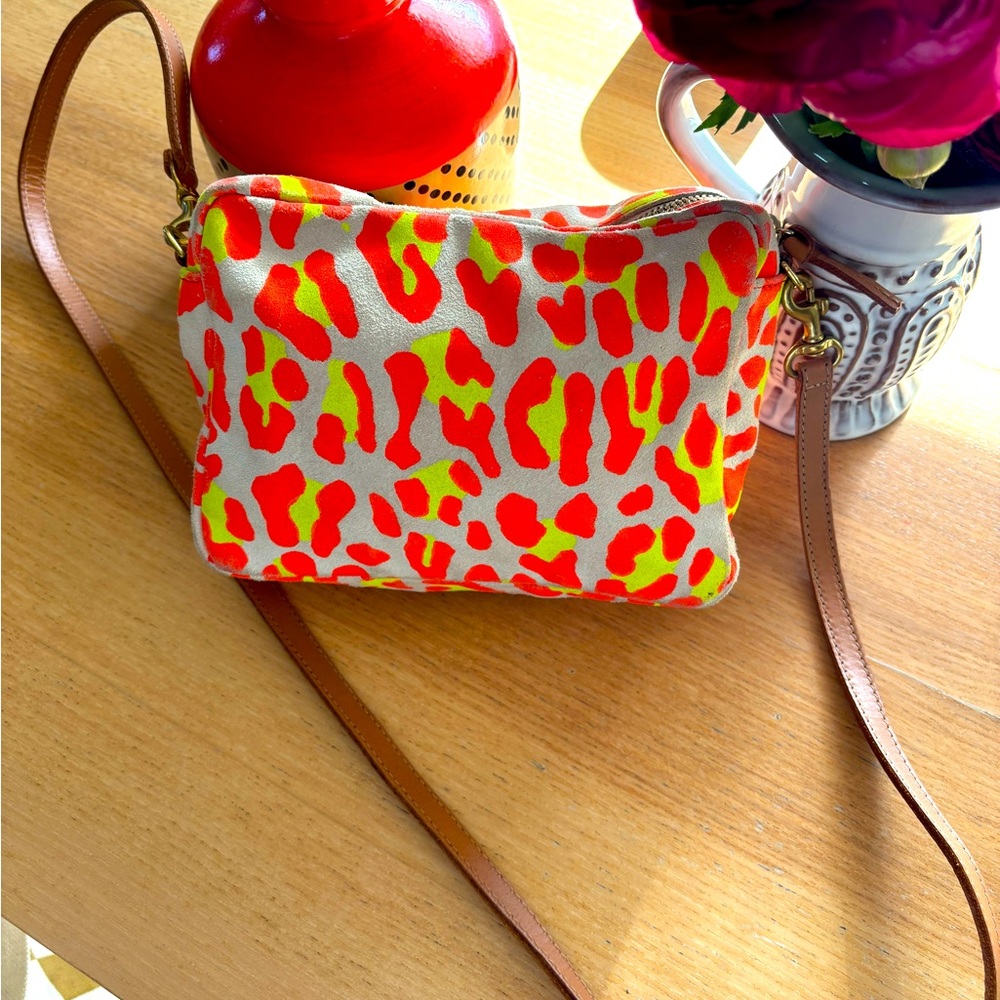 Clare V. Cat Suede cross body bag